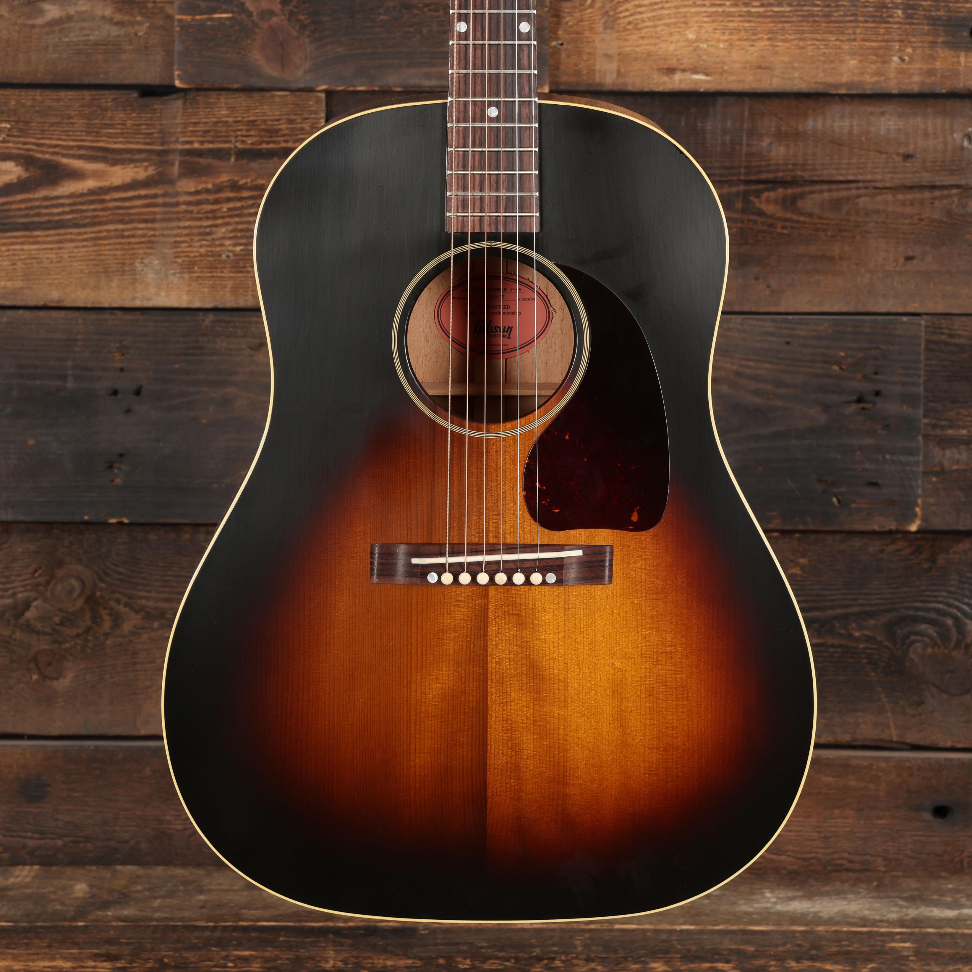 Gibson 1942 Banner J-45 in Vintage Sunburst - Andertons Music Co.